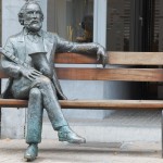 Statue de Adolphe Sax à Dinant
