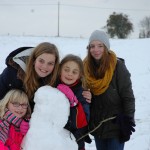 des enfants bien contents de leur après-midi