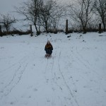 une pente glissante à deux pas du gîte